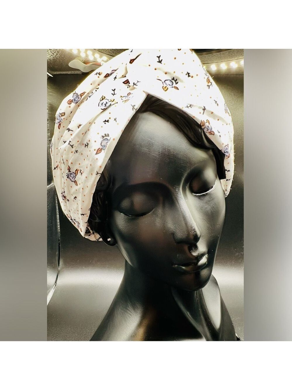 Floral Print Head Wrap